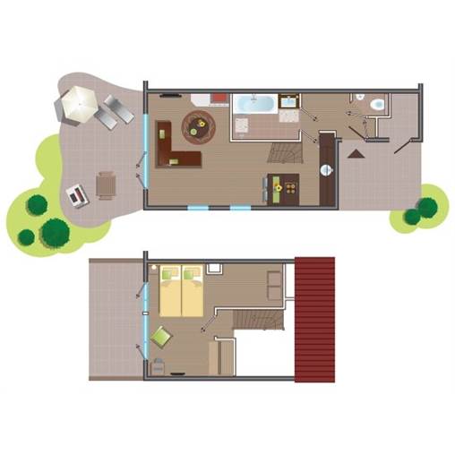 VIP cottage PZ746 at Port Zélande